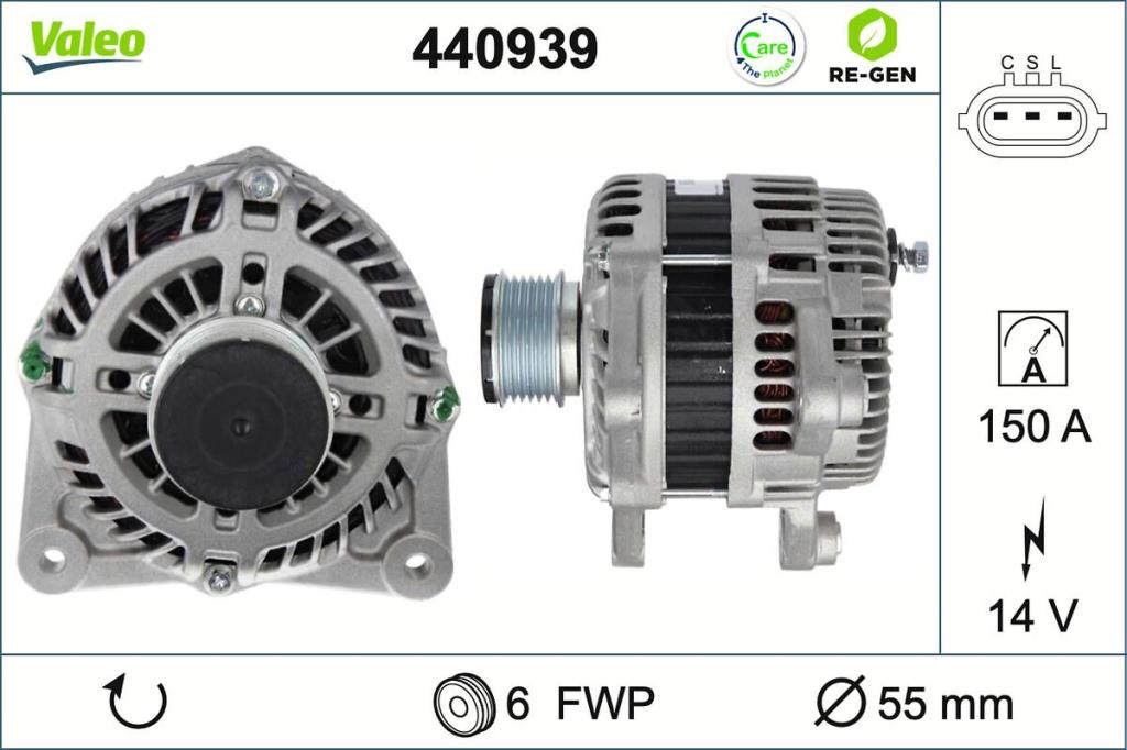Alternateur VALEO 440939