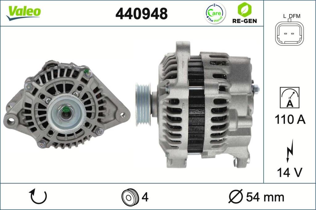 Alternateur VALEO 440948