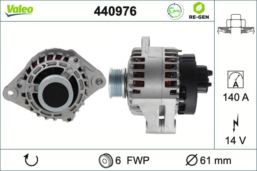 Alternateur VALEO 440976