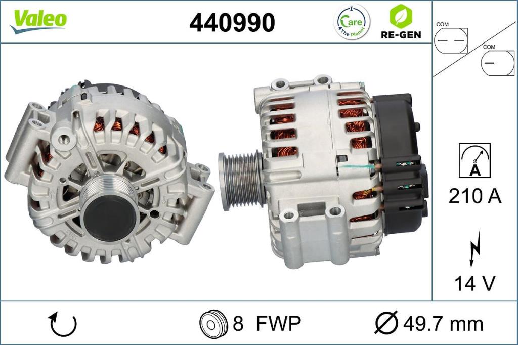 Alternador VALEO 440990