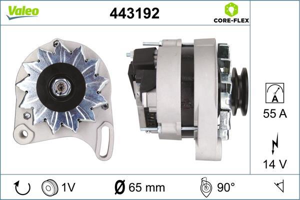 Alternateur VALEO 443192