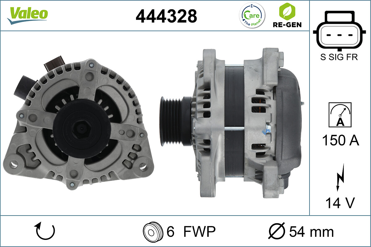 Alternateur VALEO 444328