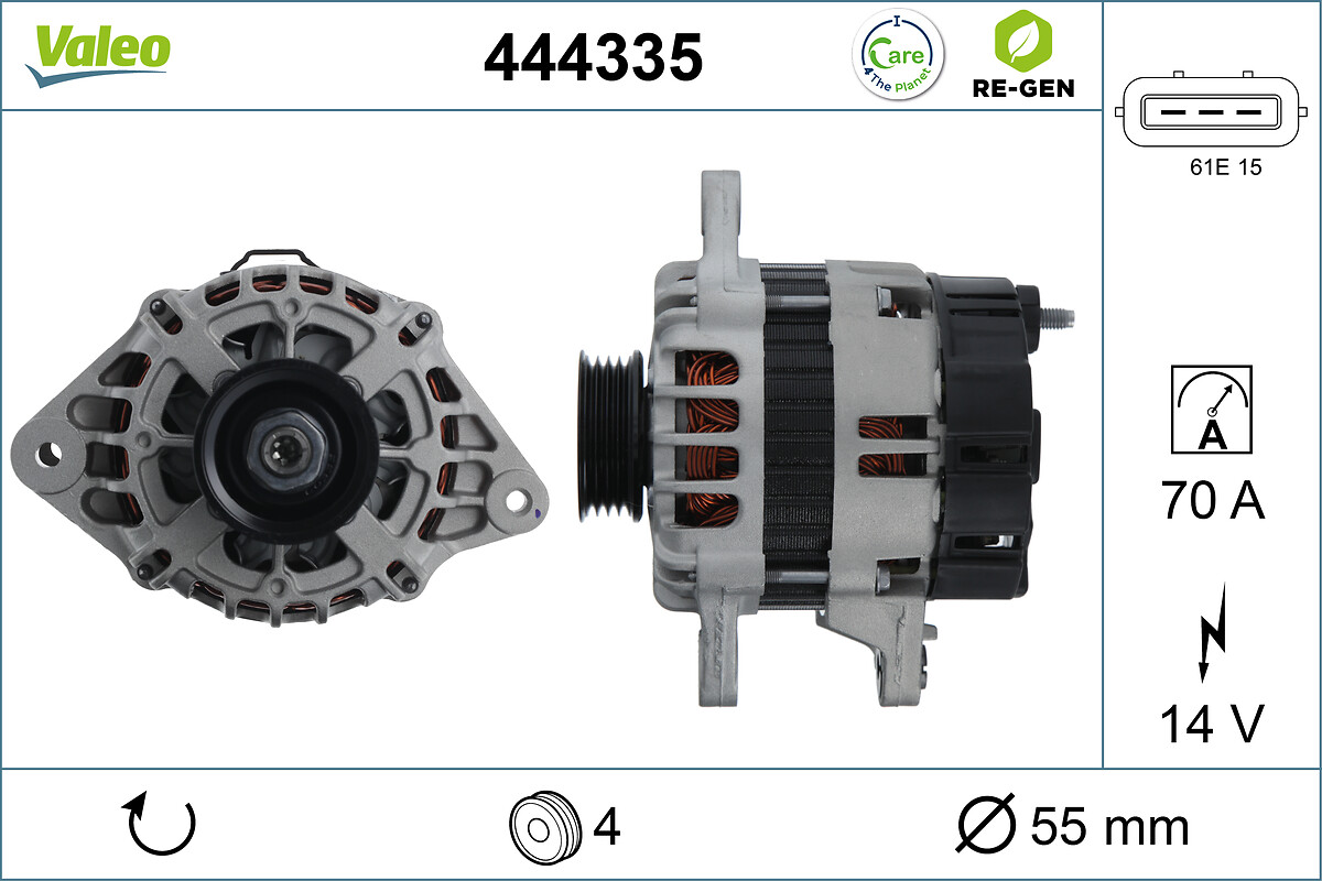 Alternateur VALEO 444335