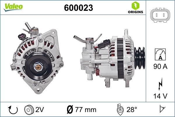 Alternateur VALEO 600023