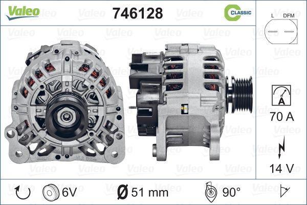 Alternateur VALEO 746128