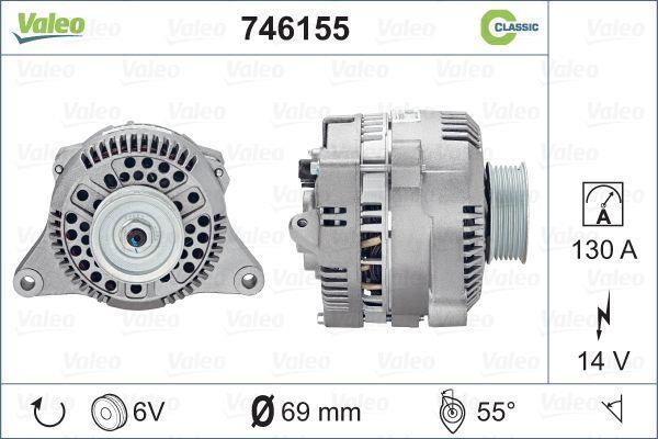 Alternateur VALEO ref. 746155