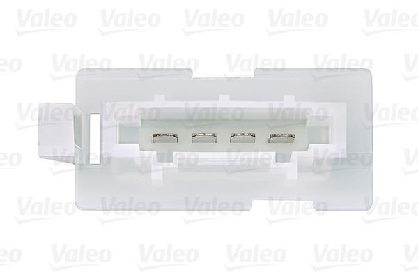 Résistance, pulseur d'air habitacle (Élément de commande, chauffage/ventilation) VALEO ref. 509898
