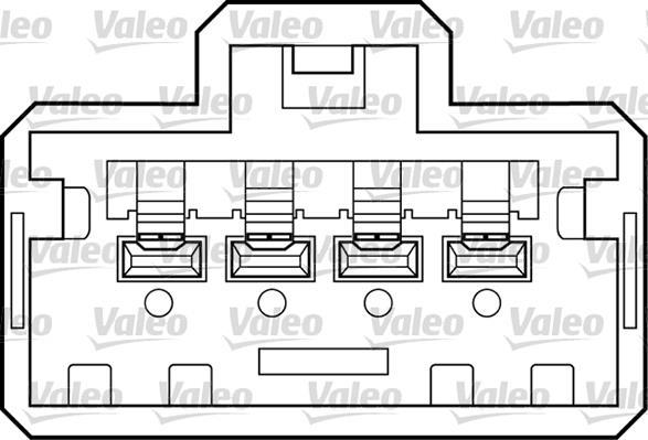 Mécanisme de lève-vitre (Mécanisme de lève-vitre) VALEO 850519