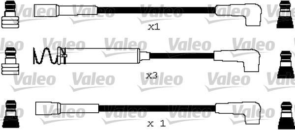 Cabo de ignição VALEO 346670