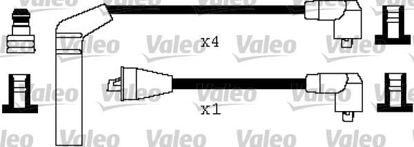 Juego de cables de encendido VALEO 346481
