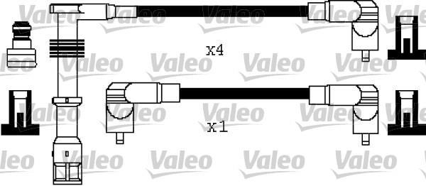 Juego de cables de encendido VALEO 346384