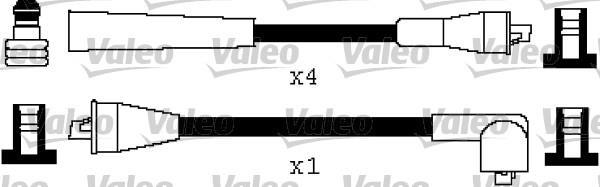 Juego de cables de encendido VALEO ref. 346349