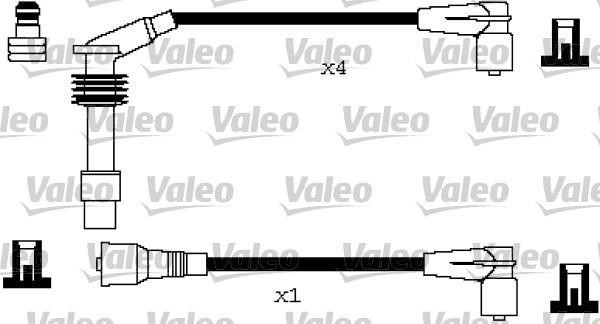 Jeu de câble d'allumage (Faisceau d'allumage) VALEO 346290