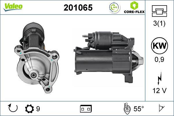 Motor de arranque VALEO ref. 201065