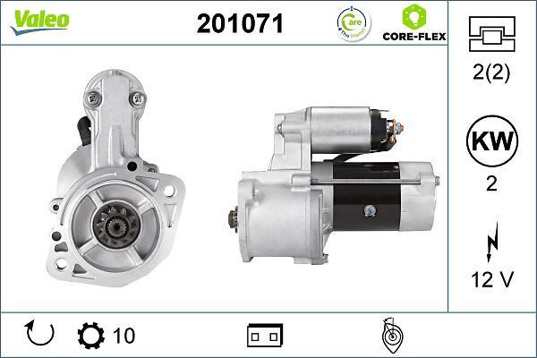 Démarreur VALEO ref. 201071