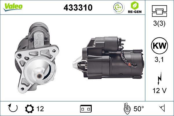 Démarreur VALEO 433310