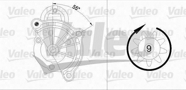 Démarreur VALEO 436062