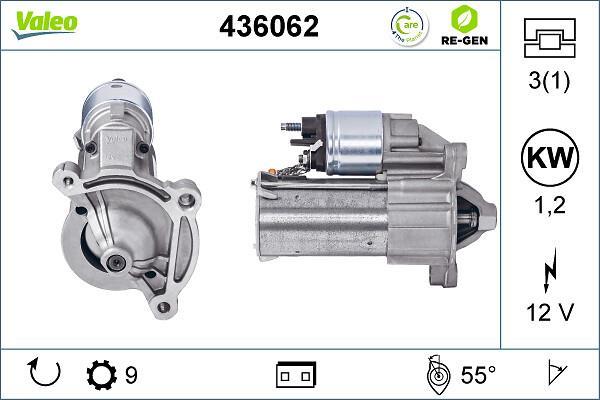 Démarreur VALEO 436062