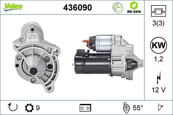 Démarreur VALEO 436090