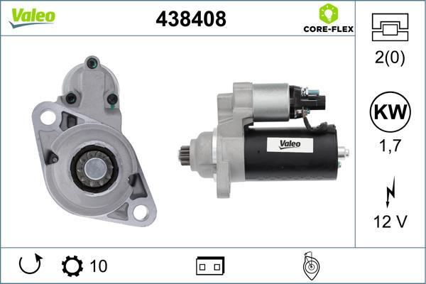 Démarreur AS-PL S0140PR - Compatible Seat, Skoda, VW (1.4 TDi, 1.9 SDi)