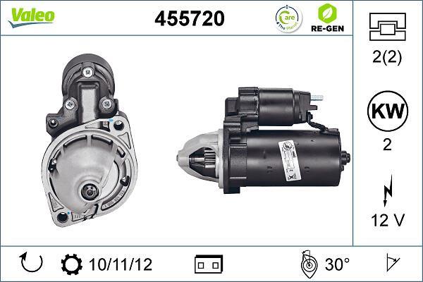 Démarreur VALEO ref. 455720