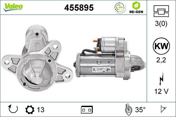 Démarreur VALEO 455895