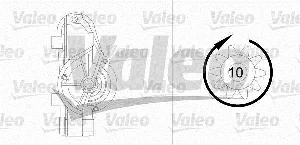 Démarreur VALEO ref. 455956
