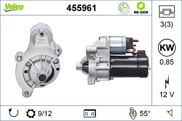 Démarreur VALEO ref. 455961