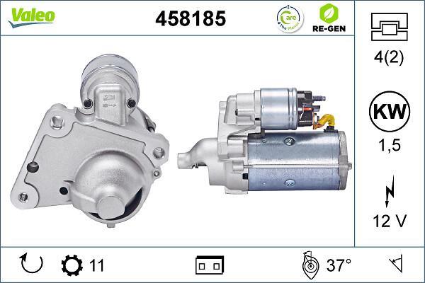 Démarreur VALEO ref. 458185