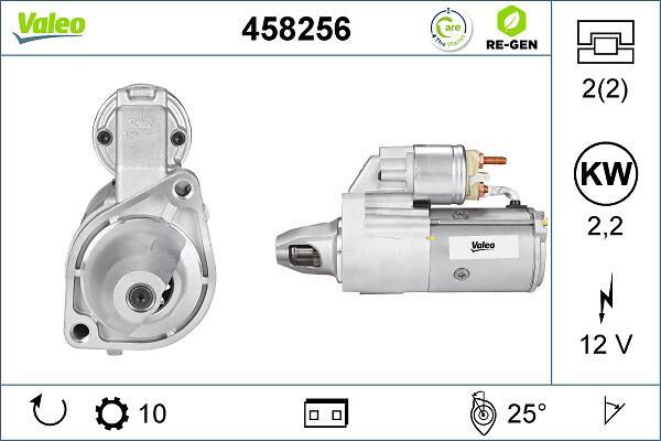 Motor de arranque VALEO ref. 458256