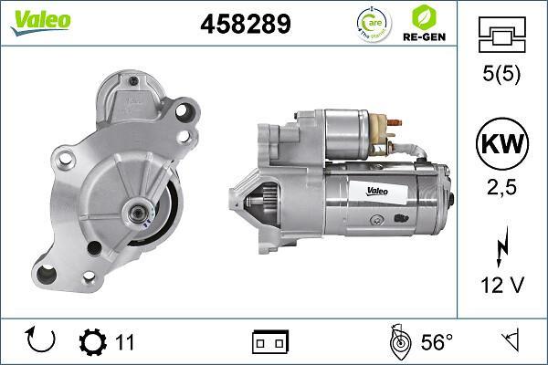 Démarreur VALEO 458289