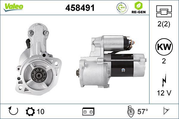 Démarreur VALEO 458491