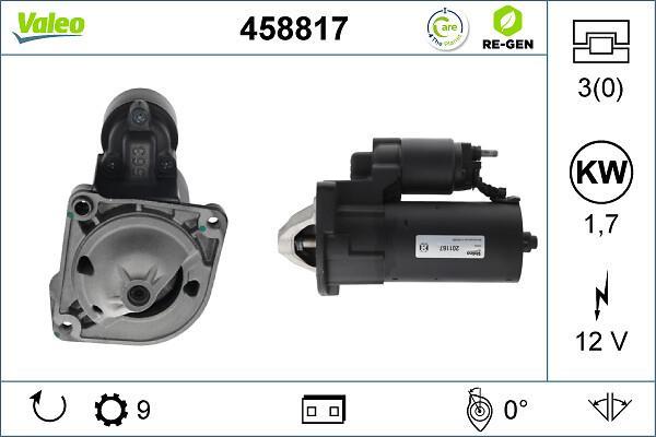 Démarreur VALEO 458817