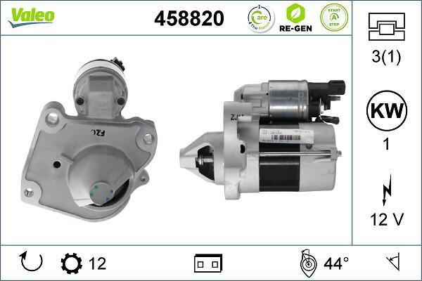 Démarreur VALEO ref. 458820