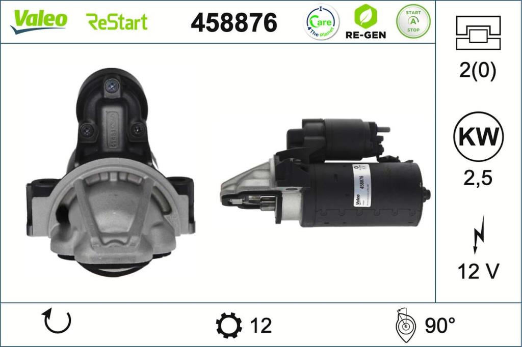 Démarreur VALEO 458876