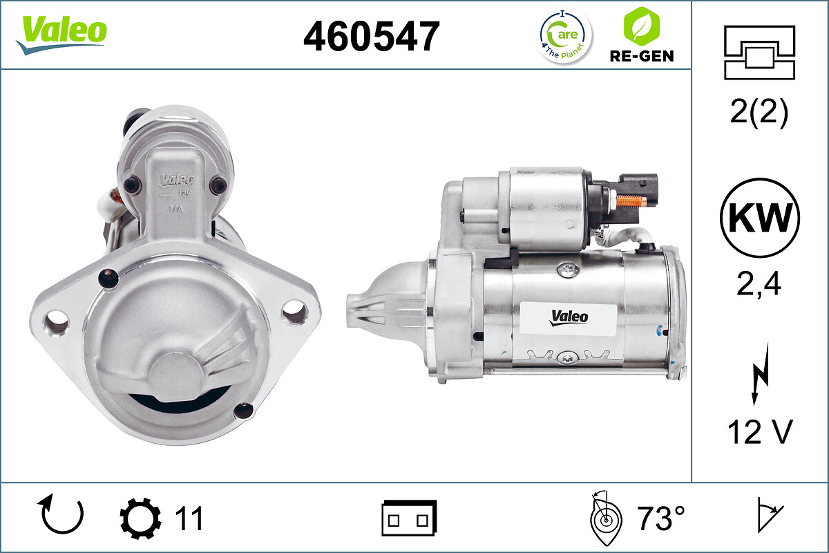 Motor de arranque VALEO ref. 460547