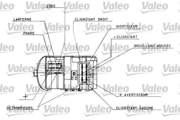 Commodo, colonne de direction VALEO 251328