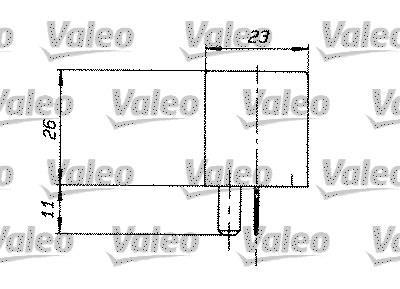 Relais, courant de travail VALEO ref. 643824