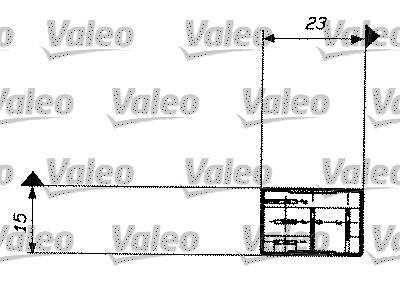 Relais, courant de travail VALEO ref. 643824