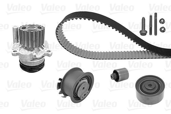 Bomba de agua + kit correa distribución VALEO ref. 614564