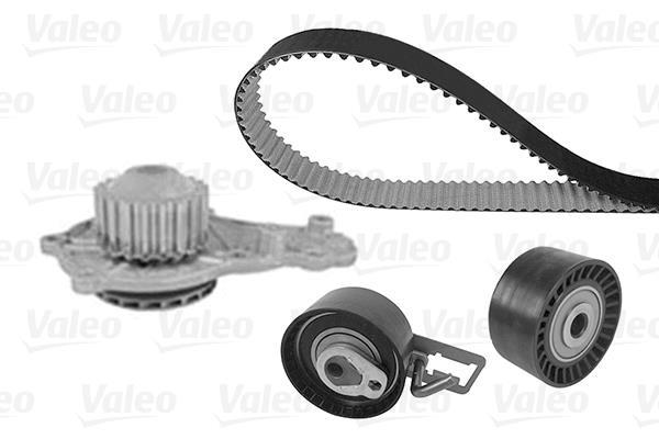 Bomba de agua + kit correa distribución VALEO ref. 614574