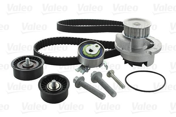 Bomba de agua + kit correa distribución VALEO ref. 614582