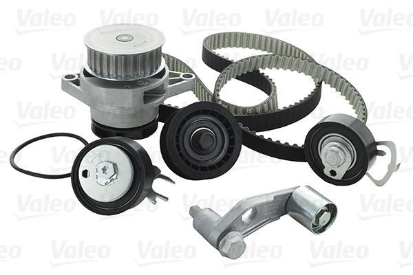 Pompe à eau + kit de courroie de distribution (Kit courroie de distribution) VALEO ref. 614592