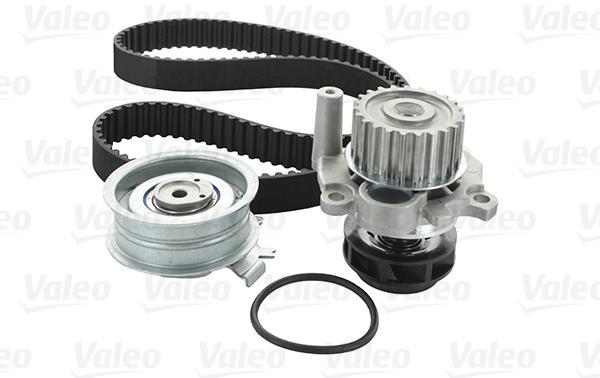 Pompe à eau + kit de courroie de distribution (Kit courroie de distribution) VALEO 614603