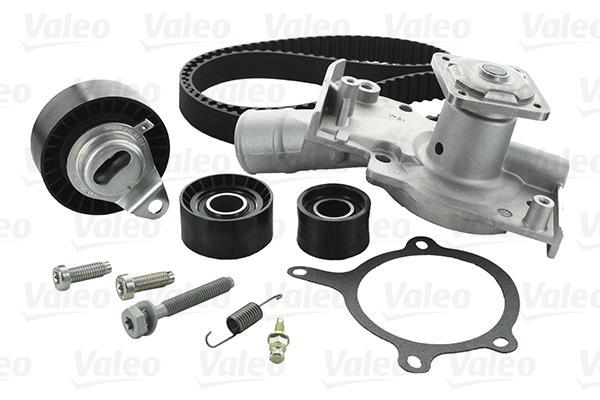 Bomba de agua + kit correa distribución VALEO ref. 614611