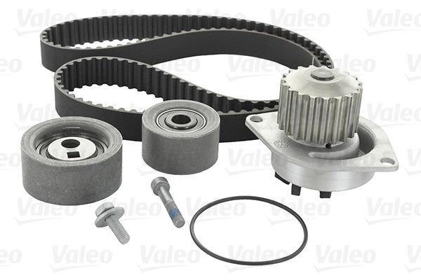 Pompe à eau + kit de courroie de distribution (Kit courroie de distribution) VALEO ref. 614693