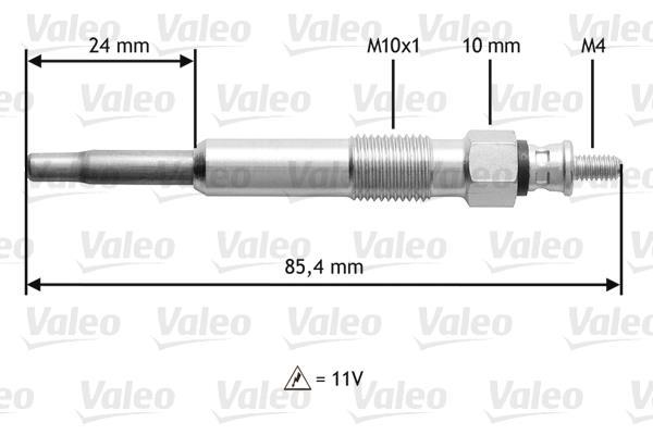 Bougie de préchauffage VALEO ref. 345105
