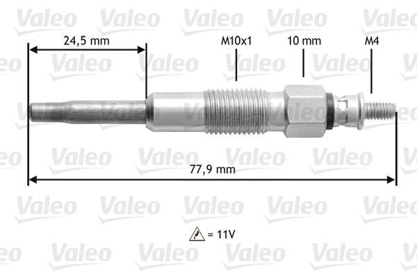 Vela incandescente VALEO ref. 345128