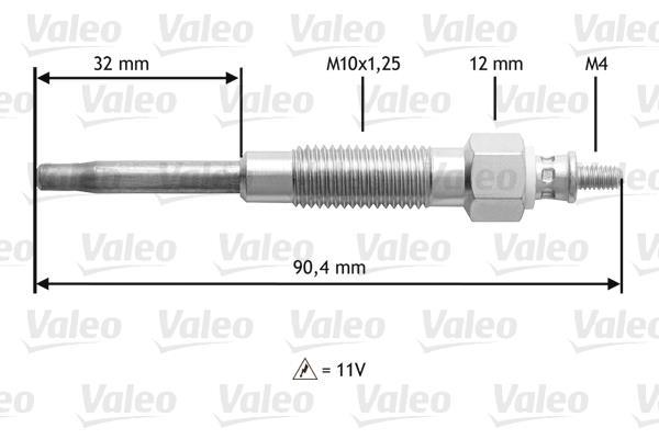 Vela incandescente VALEO ref. 345141