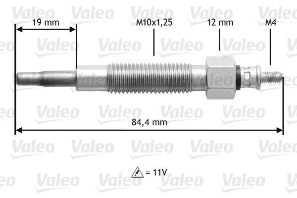 Bougie de préchauffage VALEO ref. 345145